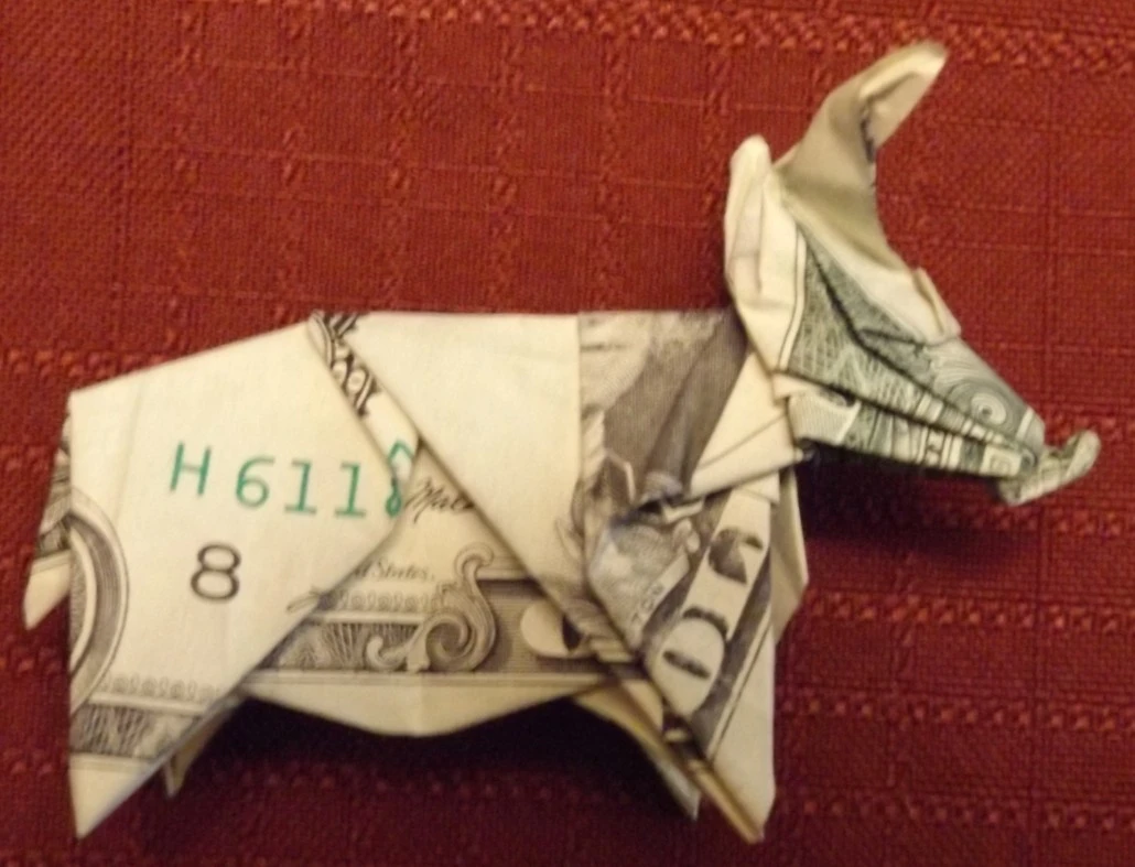 Joshua's-Origami-Folded-$1-Bills